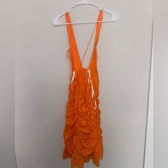 For Love & Lemons Jamie Lace Mini Dress - Picture 9 of 9